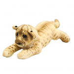 Dekoratiivne Pehme M&auml;nguasi Karvane Kulumiskindel Multifunktsionaalne Pehme Tiiger L&otilde;vi Pl&uuml;&uuml;sm&auml;nguasi Cute lion