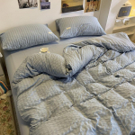 Bubble Princess stiilis tekikate Neljaosaline tekilina &uuml;histoa voodipesukomplekt Double