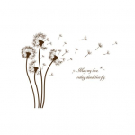 Eemaldatav Dandelions DIY seinakleebis Home Decal Elutuba Magamistuba