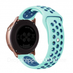 Silikoonrihm 20/22mm Samsung Galaxy Watch 3 4 klassikalise rihmaga S3 46/42 mm Huawei kella GT2 Correa k&auml;ev&otilde;ruga Active 2 40 mm 44 mm rihm 22mm watch strap