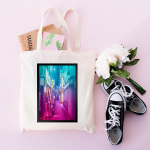 Harajuku Punk Vintage Y2k Aesthetic Vaporwave Print naiste &otilde;lakott Art Grunge koolikott Esteetiline l&otilde;uendist kott Suure mahutavusega poekott