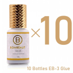 10 pudelit EONBEAUT liim ripsmete pikendamiseks Korea 5ml
