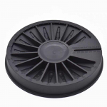 Dental Gutta Percha Point Desinfitseerimiskarp PA Meditsiinilise kvaliteediga materjalist steriliseerimiskarp must