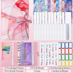 A6 marmorist v&auml;rviline eelarve planeerija k&ouml;itja Sularaha &uuml;mbrikud eelarve koostamiseks korraldaja k&ouml;itja