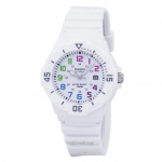 Casio Enticer Analog White Dial LRW-200H-7BVDF LRW200H-7BVDF Meestekell valge