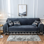 Talvine diivanikaitse 1/2/3/4 istekohaga pl&uuml;&uuml;s diivani kate Vintage pitsdiivani kate Sametine diivanikate plekikindel m&ouml;&ouml;blikaitse lemmikloomadele lastele 1 seater roheline