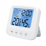 1 tk LCD digitaalne temperatuuri niiskusm&otilde;&otilde;dik taustvalgus Kodu siseruumide elektrooniline h&uuml;gromeeter termomeeter ilmajaam beebituba Backlight