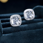 Roosa h&otilde;bedane kuldne printsessl&otilde;ikeline mitmev&auml;rviline s&uuml;nnikivist k&otilde;rvar&otilde;ngad tsirkoon k&otilde;rvar&otilde;ngad ehted