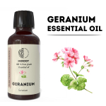 Geranium 100% Pure Essential Oil Natural Therapeutic Grade Glow Skin Volume=50ml black