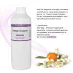 PHATOIL 1000ml/33.8fl.oz L&otilde;hna&otilde;lid hajutitele, k&uuml;&uuml;nlate valmistamiseks, DIY parf&uuml;&uuml;m, &otilde;huv&auml;rskendajad, ideaalne koduseks kontoriautoks kasutamiseks Orange Blossom