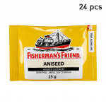 Fisherman's Friend imemistabletid, aniis, aniis, mentool, aniis, gl&uuml;ts&uuml;rriisa, 25 g. x 6 /12 / 24 tk 25 g. x 24 pcs