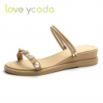 Sandaalid, naine, mood naiste sandaalid, pandlaga platvorm vabaaja t&uuml;drukute naiste sandaalid, &uuml;li&otilde;pilased 40