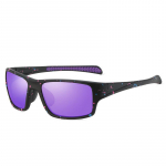 AORON Creative PC Frame Polarized P&auml;ikeseprillid Outdoor Sport Glare Anti Glare Glasses Brand Fashion UV400 Driving Kalastusprillid valge/sinine