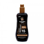 Australian Gold spray gel with Bronzer SPF15