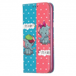 V&auml;rvitud nahast &uuml;mbris Rahakoti &uuml;mbris iPhone 7 8 Plus 11 12 Pro Max 12 Mini X Xr Xs Max Se2020 v&auml;rvilise prindimustri aluse jaoks For iPhone 7