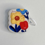 Ins Retro Flower laineline p&otilde;rutuskindel juhtmevaba Bluetoothi ​​laadimiskarp Apple Airpods Pro 2 jaoks 2nd 3 1 armas k&otilde;rvaklappide &uuml;mbris Conque Capa For Airpods Pro 2ND