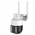 8MP 4K Speed ​​Dome juhtmevaba WIFI kaamera v&auml;likaamera 5x digitaalse suumiga PTZ IP kaamera 5MP heliga CCTV valvekaamera turvalisus 200W