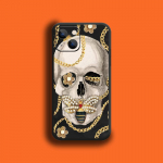 Skull Skeleton Horror Art telefoni&uuml;mbris iPhone'ile Samsung Galaxy Redmi Xiaomi Oppo OnePlus Note SA 7 8 9 10 11 12 13 14 20 21 22 23 53 54 Pro Ultra iPhone 6 or 6S