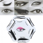 6 in 1 Cat Eye Line Models Smokey Eye Trafaret Malli kujundaja T&ouml;&ouml;riist Kosmeetika Lihtne Meik Ilu