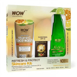 Wow Skin Science V&auml;rskenda & Kaitse Nahahooldus N&auml;okomplekt - Netokaal. 260 ml