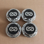 4tk/partii ENKEI v&otilde;idus&otilde;iduembleem 64MM 68MM autoratta keskrummu korgid m&auml;rgi tarvikud auto rattarummu katte muutmiseks 64MM h&otilde;be
