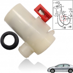 Auto eesmine tagumine esiklaasi esiklaasi veepesuri mootoripump Honda Civic Accord Prelude CR-V Insight 2003 2004 2005 2006 jaoks valge