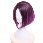 Anime preili Kobayashi draakonit&uuml;druk Elma Jouii Cosplay parukas Tumelilla l&uuml;hike gradient s&uuml;nteetilisest juustest Halloweeni peo rollim&auml;ng One Size lilla