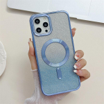 luksuslik Gold Shield galvaniseeritud gradientv&auml;rvi Glitter Magnetic juhtmevaba laadimis&uuml;mbris iPhone 14 13 12 11 Pro Max Kukkumiskaitse kate iPhone 14 Pro Max must