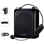 SHIDU 25 W kaasaskantav juhtmevaba h&auml;&auml;lev&otilde;imendi &otilde;petajale 4000 mAh akuga Bluetooth k&otilde;lar mikrofoniga Echo AUX salvestus S28 S512