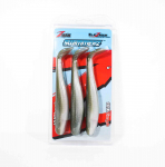 Zman Soft Lure SwimmerZ 6 tolli 3/Pack Shiner (4905)
