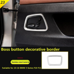 Suitable for BMW 10-16 5 Series F10 F11 interior modification door memory button decorative frame auto Memory button