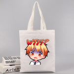 Anime Mootorsaag Manr ostukott Naiste Harajuku kandekott L&otilde;uendist &otilde;lakott Ulzzang &ouml;kokott 24*26cm