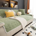 Diivanikatted elutuppa libisemiskindlad diivani kate Chaise Lounge Diivanimatt Nordic universaalne nurgadiivani r&auml;tik 70x210cm roheline