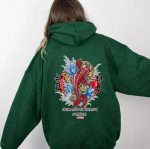 Harajuku Pullovers Hoodie meestele Y2K kardigan jakk Naiste isikup&auml;ra Print kapuutsiga kampsun T&auml;navar&otilde;ivad pikkade varrukatega dressipluusid S punane