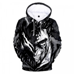 Kevad-s&uuml;gis 3D prinditud Jaapani Anime Meeste Hoodid Suurem&otilde;&otilde;tmeline dressipluus Gooti pikkade varrukatega Pullover Meeste dressipluus Harajuku Topid XL