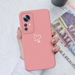 Xiaomi 10 11 12 13 Lite 10T 11T 12T 12S Ultra 11X Pro &uuml;mbriste jaoks, kate Fashion Love Heart kaamera kaitse ruudukujuline vedel silikoon Xiaomi kaitseraua jaoks Xiaomi 12 Ultra
