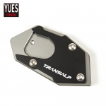 Mootorratta tarvik TRANSALP 600 650 700 XLV CNC alumiiniumist tugijala jala k&uuml;lgaluse pikenduspadja tugi jaoks oranž