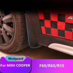 Mini Cooper F55 F56 F60 R55 R60 Countryman Tarvikud Auto Must Esi- ja Tagaosa Porikaitse Tiivakaitse Pritsmekaitse R60 4pcs
