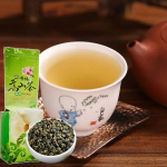 HelloYoung Organic Taiwan Jin Xuan High Mountain Milk Green Oolong Tea Tugev aroom, mis on vastupidav pruulimisele