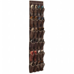 24 Pocket Shoe Space Door Ripporgani rack Seinakoti Hoiu Kapihoidik ONE SIZE kohv