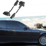 2tk eesmine vasak+parem esiklaasi pesuri otsik sobib BMW E46 323i 325i 328i jaoks