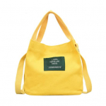 V&auml;litingimustes kasutatav &uuml;hev&auml;rviline vabaaja naiste l&otilde;uendist kandekott Crossbody &otilde;lakott kollane
