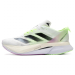 adidas Adizero Boston 12 Valge Roheline S&auml;de Meeste Tennised Pilvevalge S&uuml;simust IG3321 44
