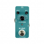 M-VAVE DIG REVERB digitaalne reverb-kitarriefekti pedaal 9 reverb-t&uuml;&uuml;pi vaibumise ja segamise juhtimine True Bypass Type-C