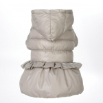 Lemmikloomade talveriided Veekindel koeramantel Soe kutsika jope Chihuahuale Joped Polsterdatud riided v&auml;ikestele koertele Kassidele Riided Lemmikloomatarbed 10 hall