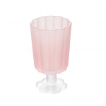 Praktiline matt mitmeotstarbeline, mitte kergesti purunev kroonlehe kujuline veeklaas restorani joogitops