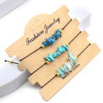 1 tk tervendav kristallhelmestega k&auml;ev&otilde;ru, looduslikust kivist kruusast k&auml;sitsi n&ouml;&ouml;rist elastsed k&auml;ev&otilde;rud meestele naistele ehted kingitused, pikkus 15-20 cm 15-18cm