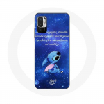 Coque pour Xiaomi Redmi Note 10T 5G Stitch Ohana Citation