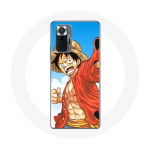 Coque pour Xiaomi Redmi Note 10 Pro Manga One piece Luffy Anime