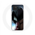 Coque pour Samsung Galaxy A03 Mikasa Ackerman Attaque des Titans Manga Anime